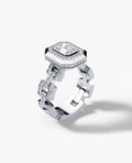 NORTHSTAR Emerald Cut Diamond Gold Engagement Ring