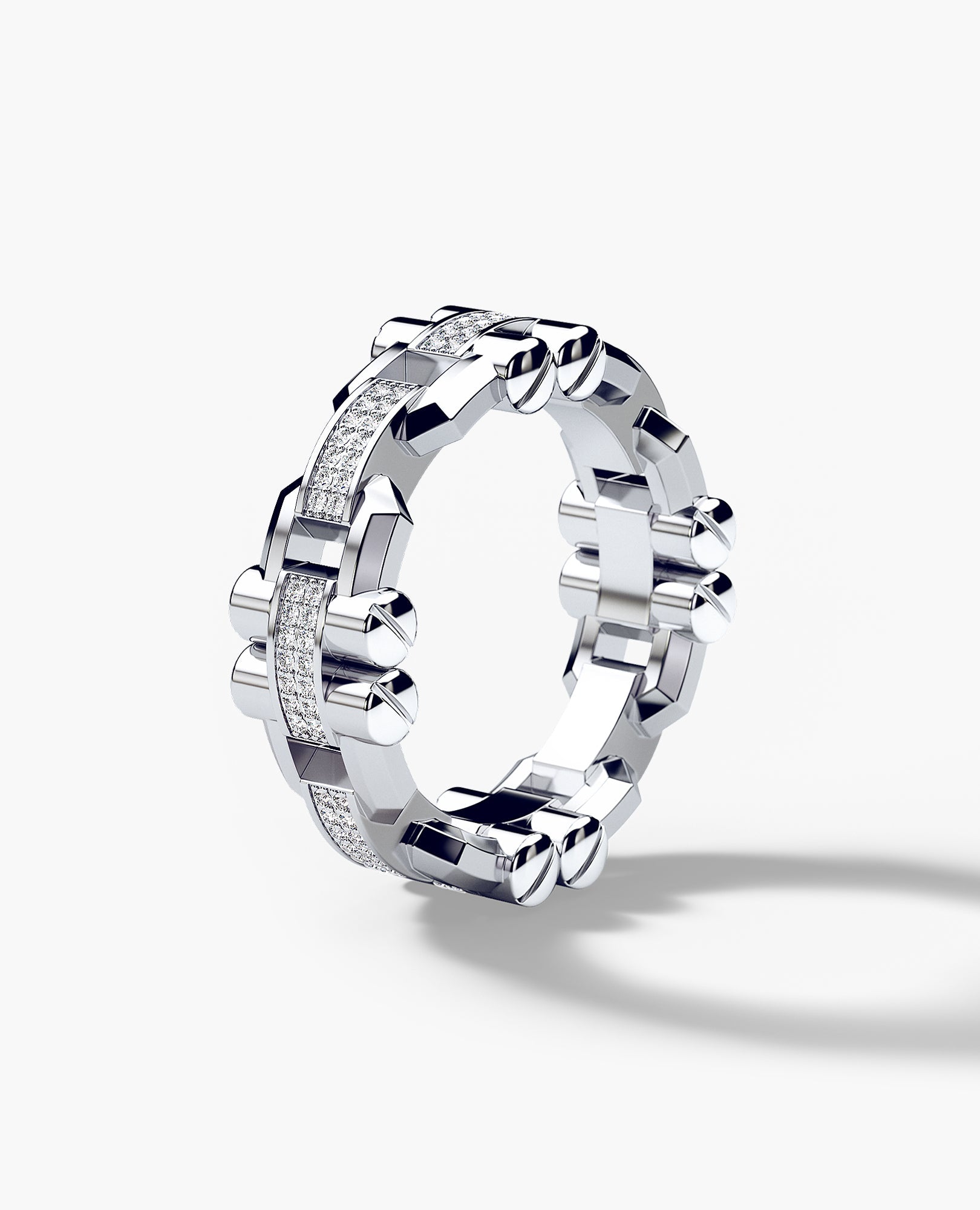 MOSS Gold Ring with 0.30ct Diamonds
