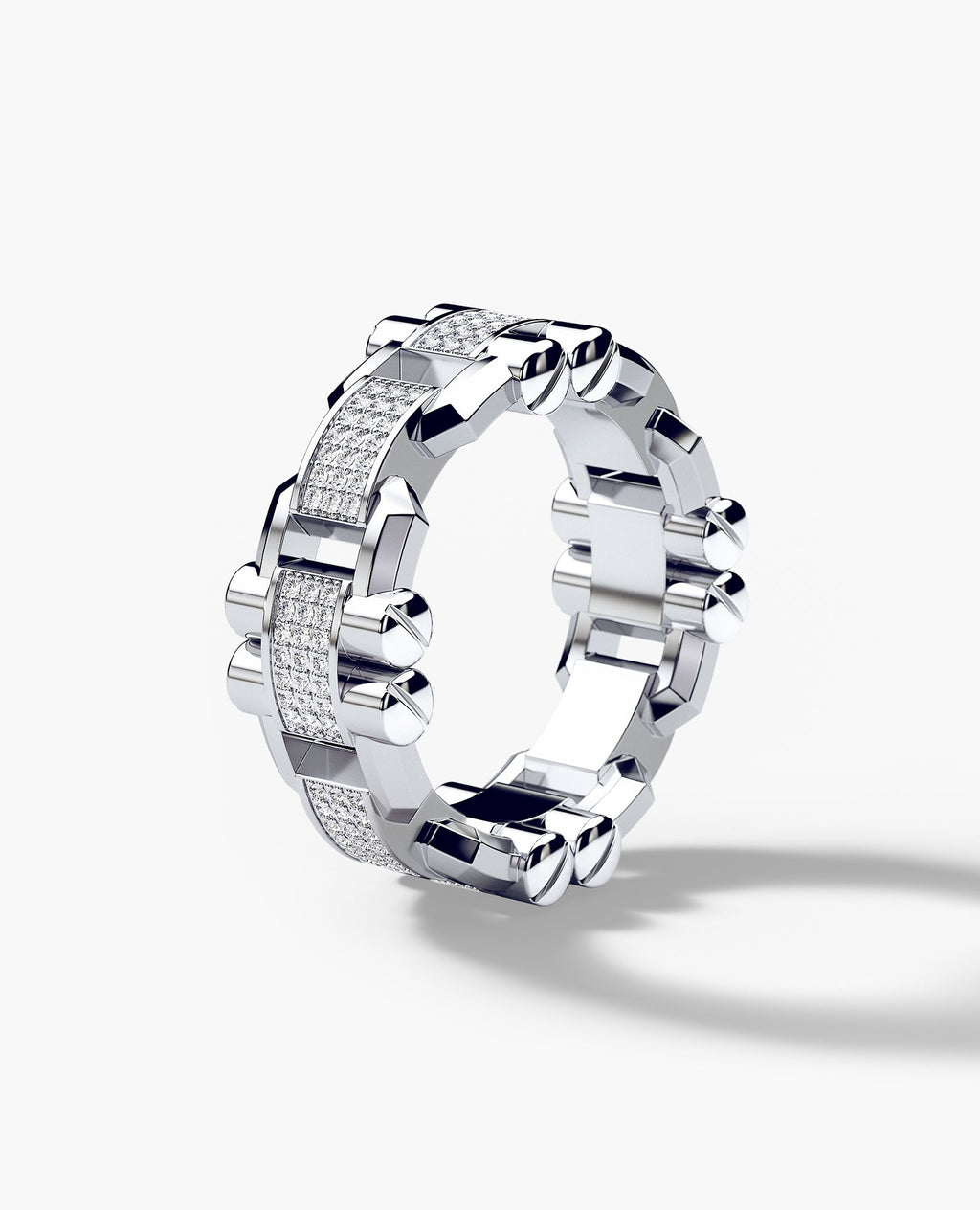 MOSS Gold Ring with 0.40ct Diamonds