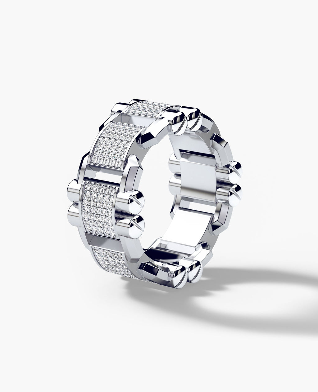MOSS Gold Ring with 0.70ct Diamonds