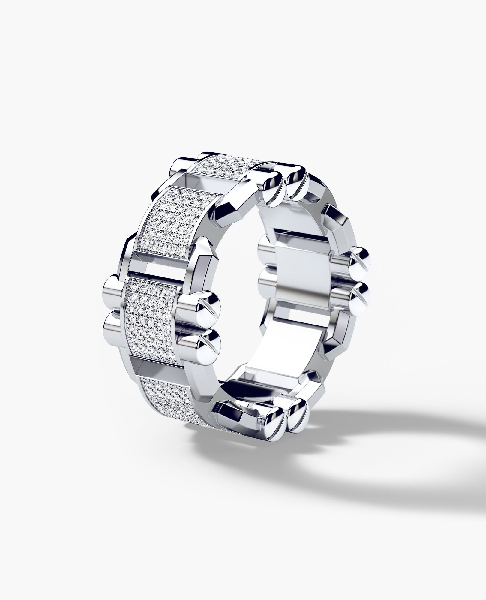 MOSS Gold Ring with 0.70ct Diamonds