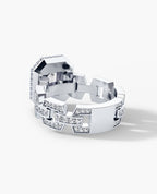 NORTHSTAR Emerald Cut Diamond Gold Engagement Ring