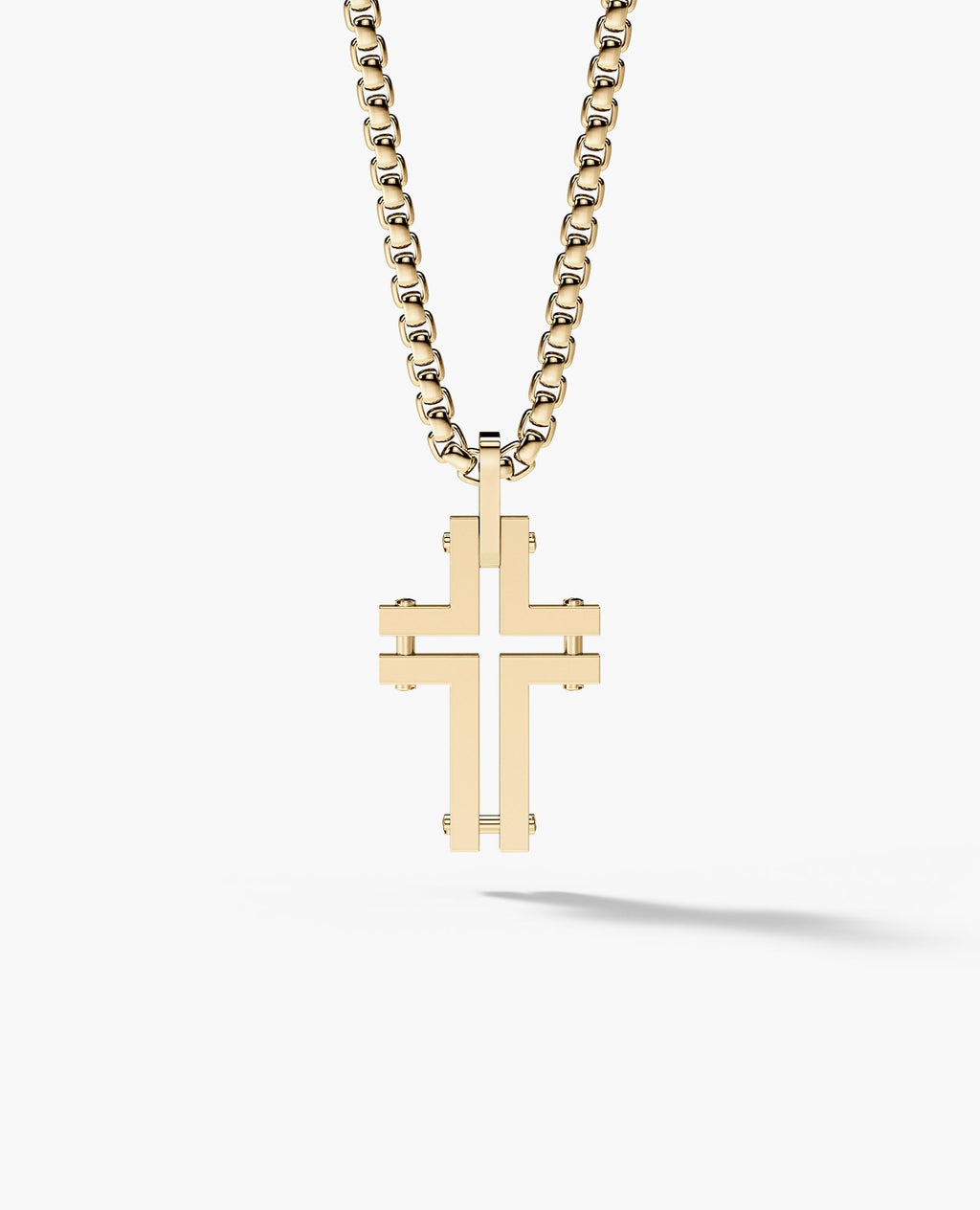 MINIMALIST Cross Gold Pendant