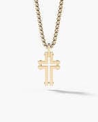 MINIMALIST Cross Gold Pendant