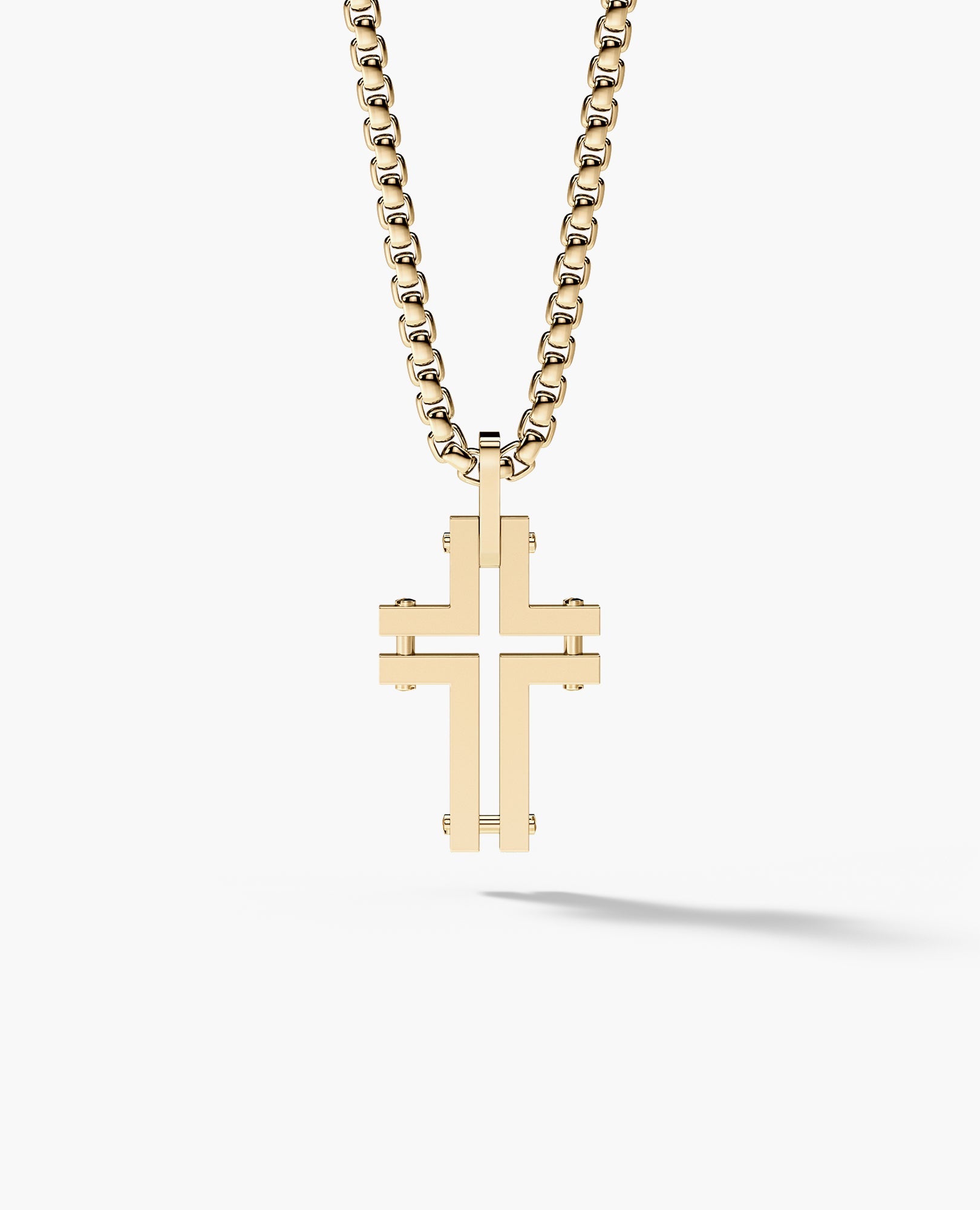 MINIMALIST Cross Gold Pendant