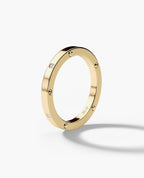 NORSE Gold Ring with 0.05ct Diamonds - 2.5mm