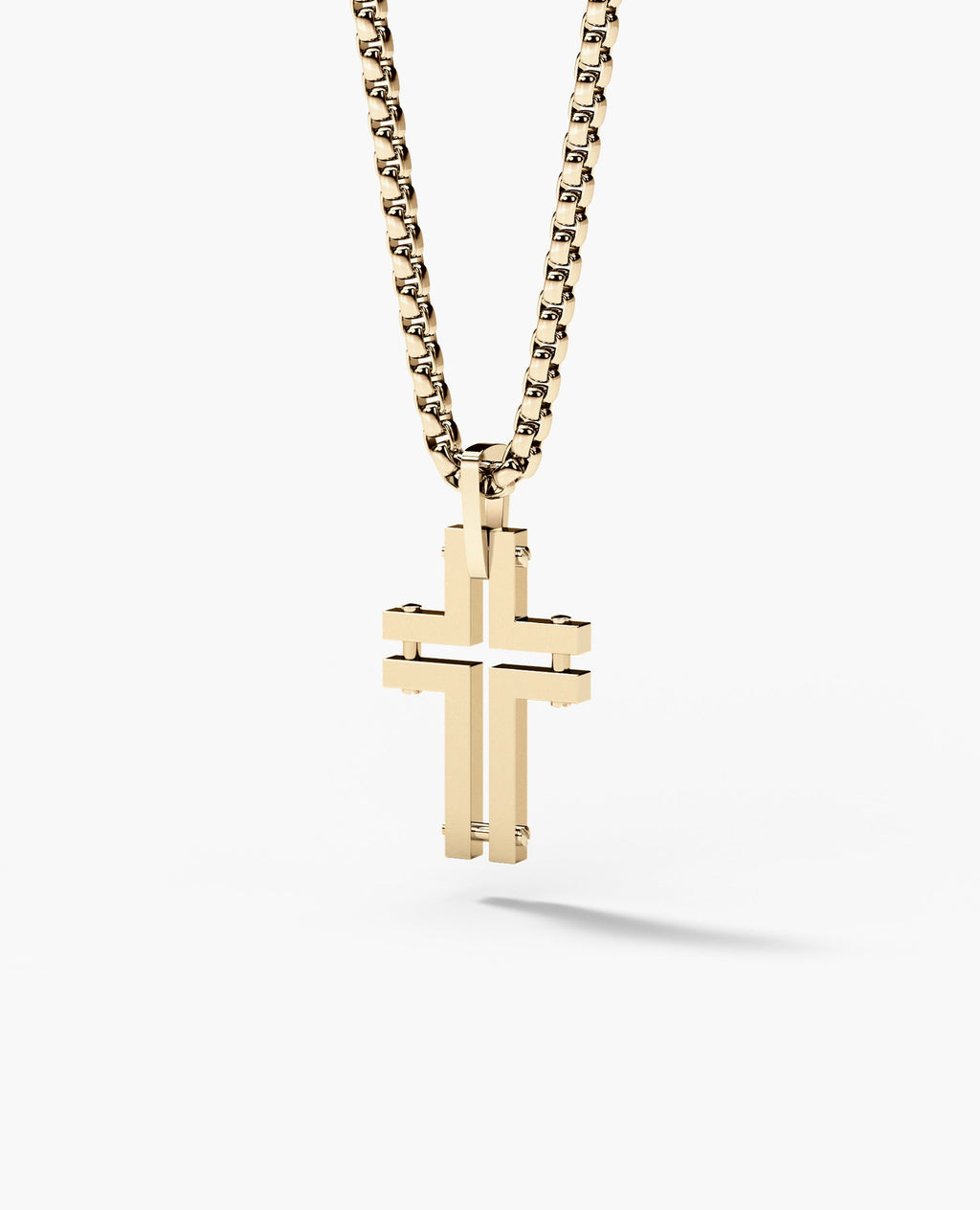 MINIMALIST Cross Gold Pendant