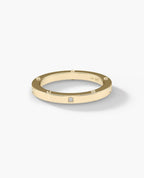 NORSE Gold Ring with 0.05ct Diamonds - 2.5mm