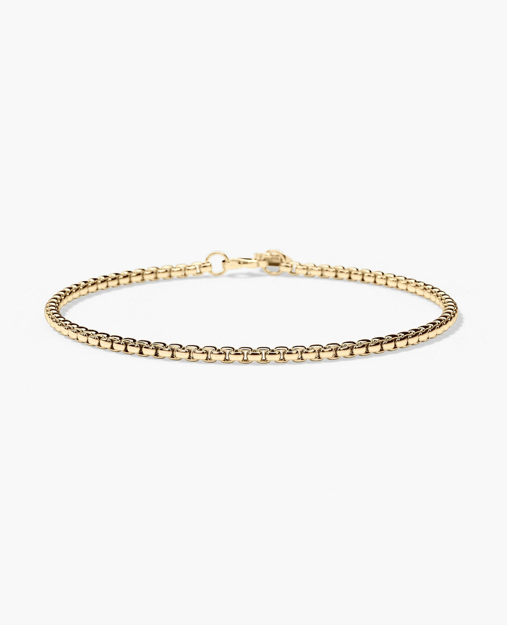 ROUND BOX Chain Bracelet - 2.5mm