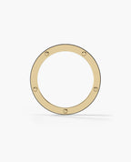 NORSE Gold Ring with 0.55ct Black Diamonds - 3.5mm