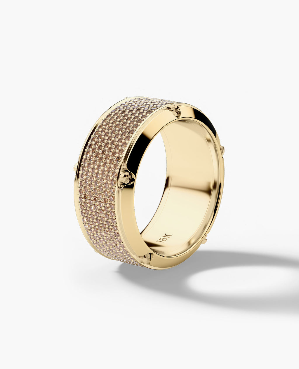CORTEZ Gold Ring with 2.40ct KolaKola™ Brown Diamonds