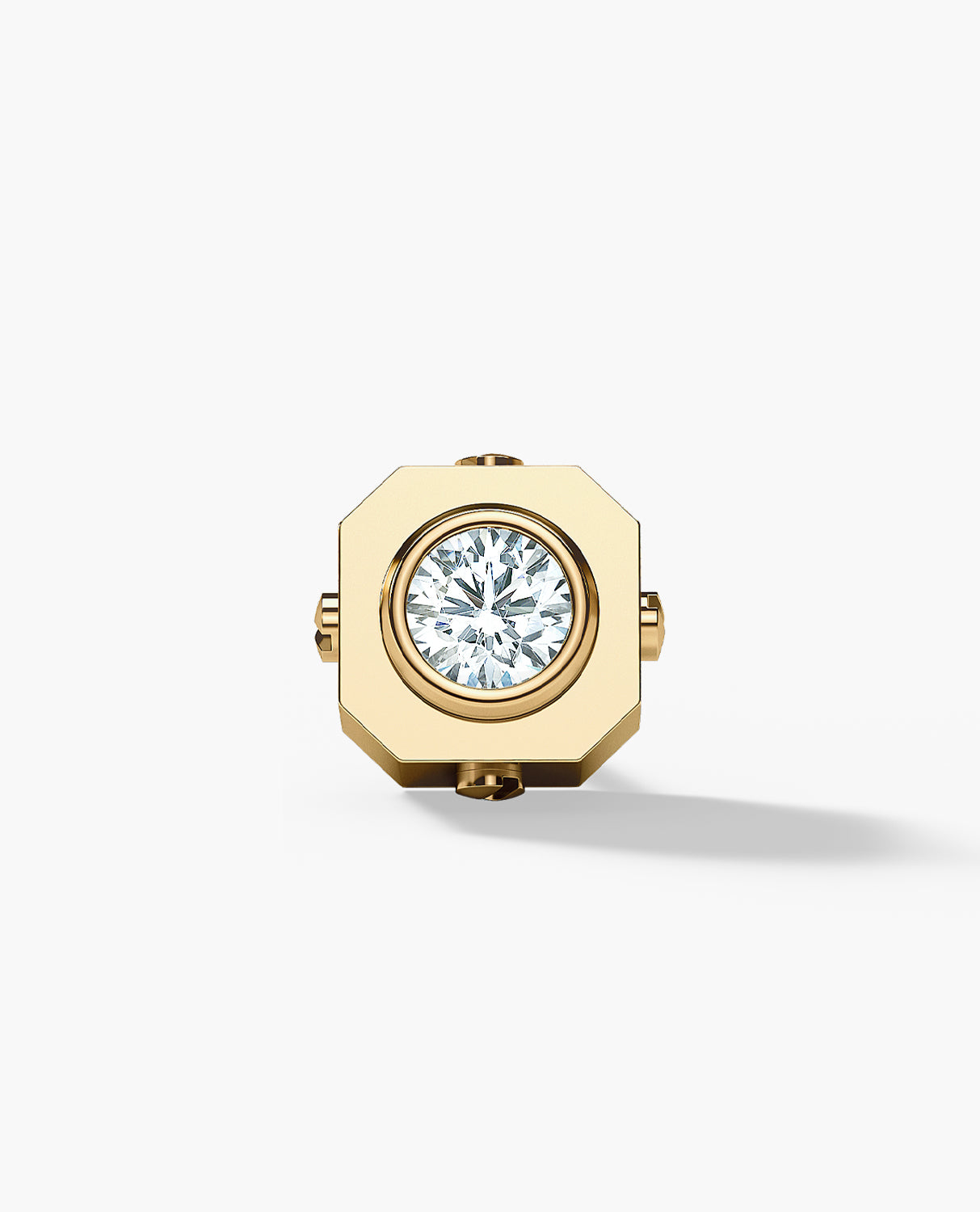 LA PAZ Gold Single Stud Earring with 0.30ct Diamonds
