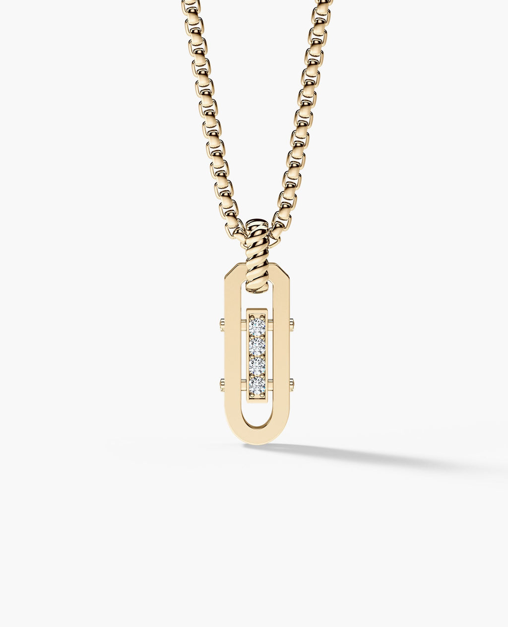 ROPES Amulet Gold Pendant with 0.20ct Diamonds