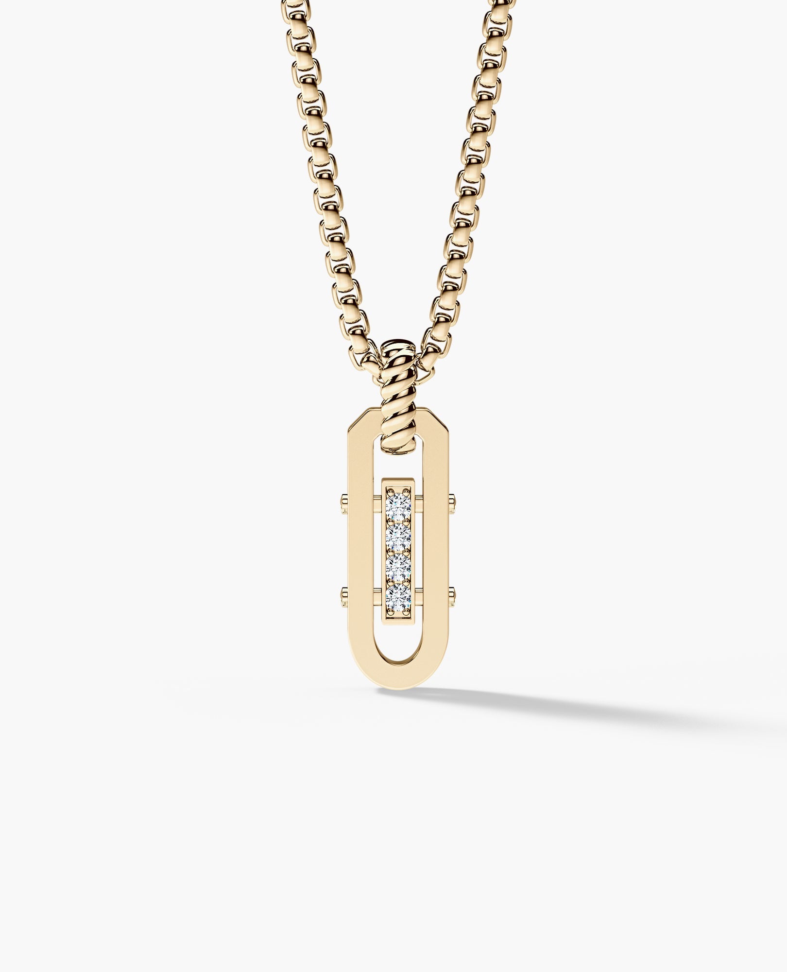 ROPES Amulet Gold Pendant with 0.20ct Diamonds