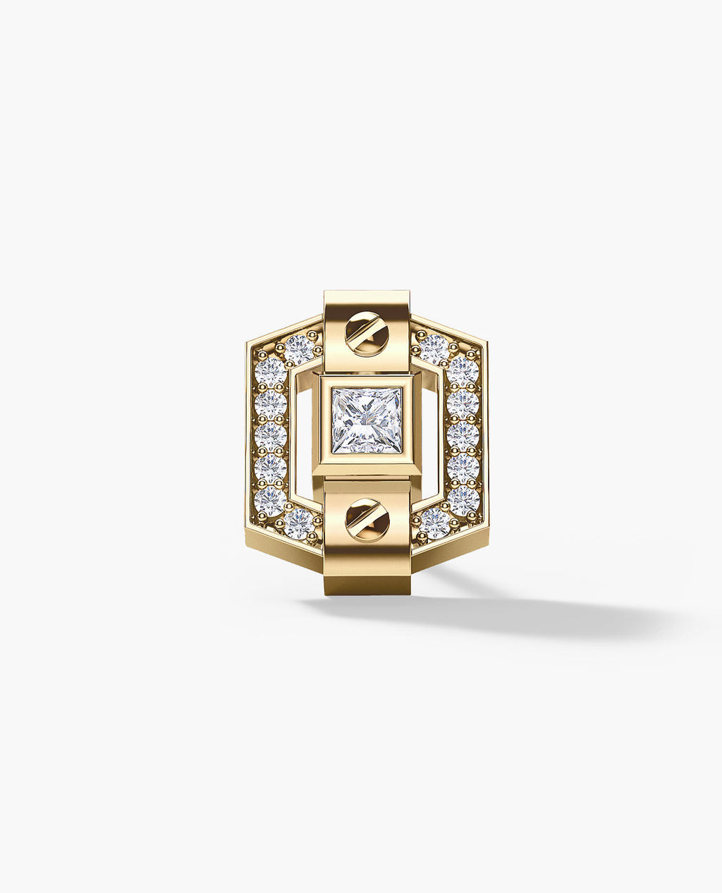 NORTHSTAR Gold Single Stud Earring with 0.19ct Diamonds
