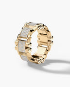 MOSS Gold Ring with 0.70ct Diamonds