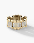 MOSS Gold Ring with 0.70ct Diamonds