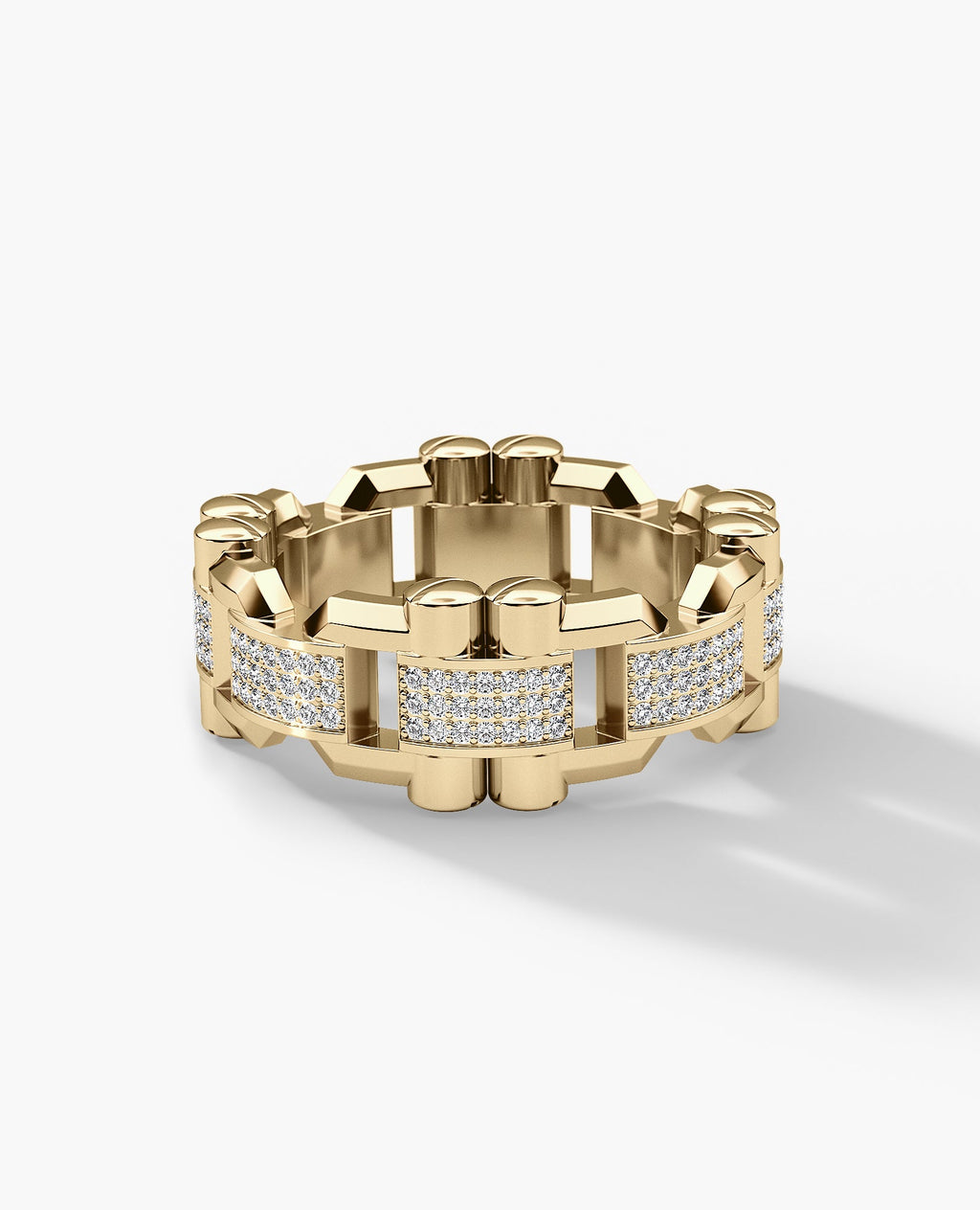 MOSS Gold Ring with 0.40ct Diamonds