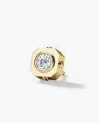 LA PAZ Gold Single Stud Earring with 0.30ct Diamonds