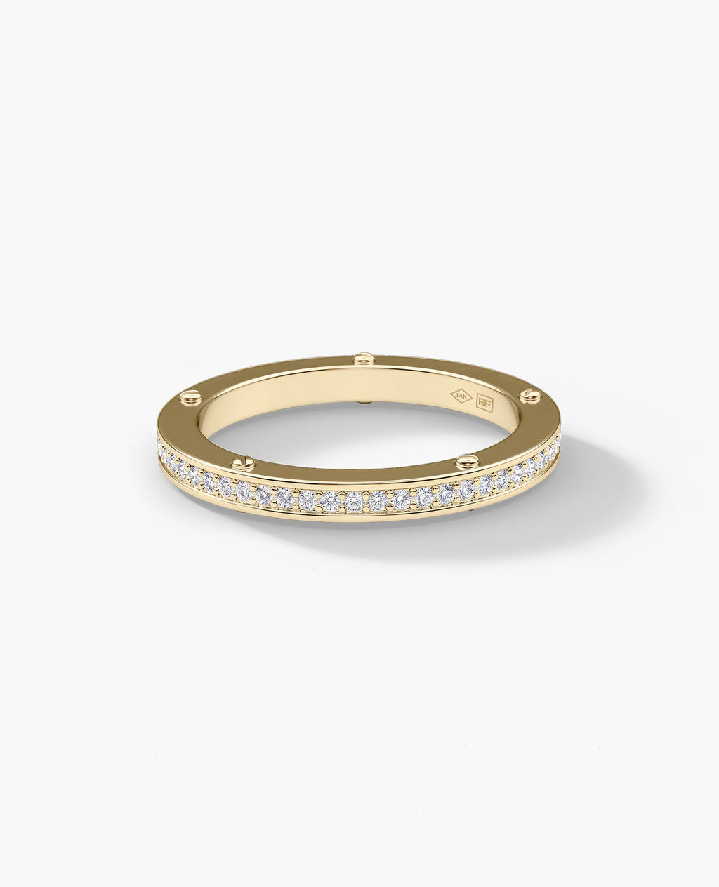 NORSE Gold Ring with 0.55ct Diamonds - 2.5mm