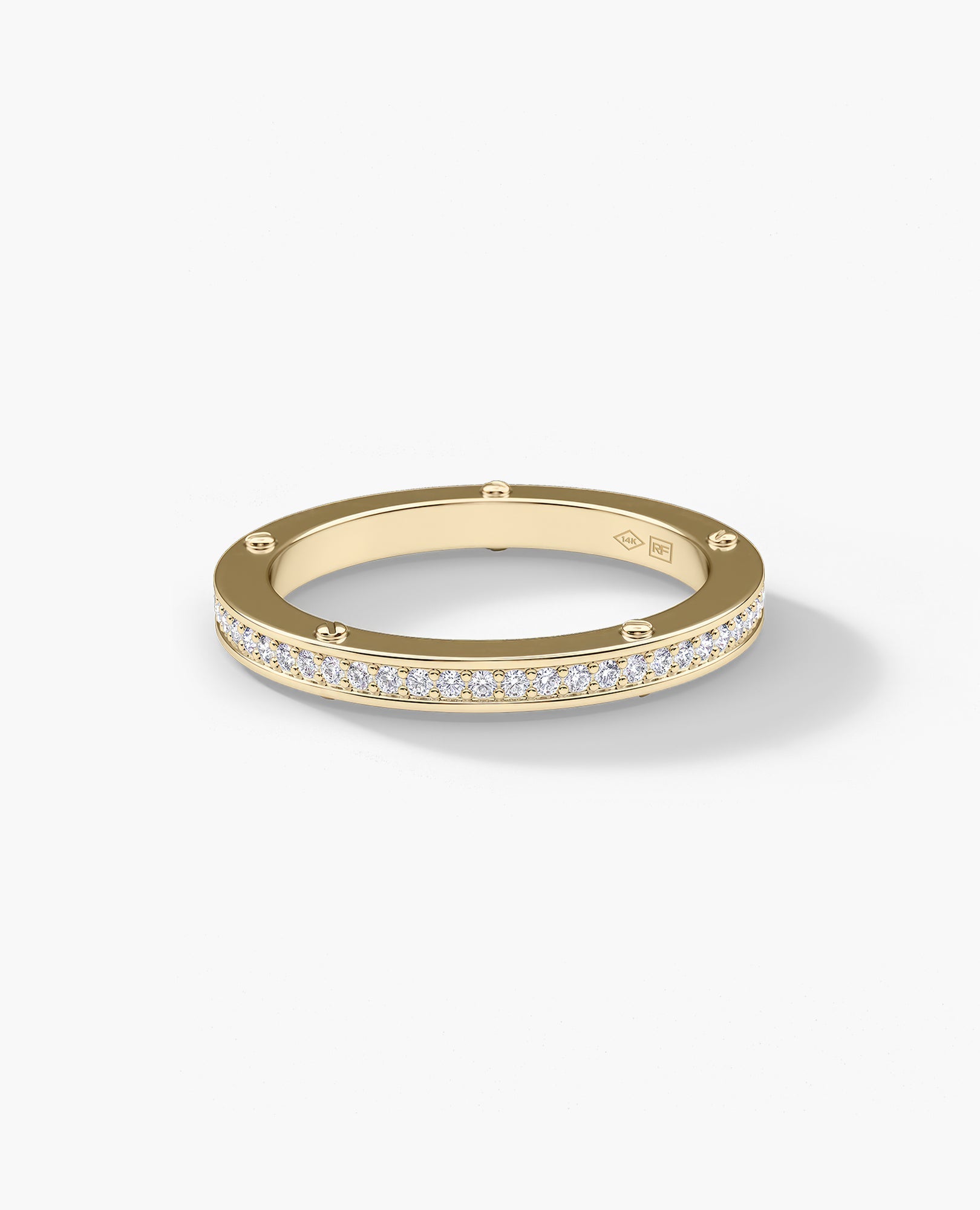 NORSE Gold Ring with 0.55ct Diamonds - 2.5mm
