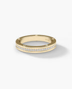 NORSE Gold Ring with 0.55ct Diamonds - 3.5mm
