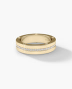 NORSE Gold Ring with 0.55ct Diamonds - 5.5mm