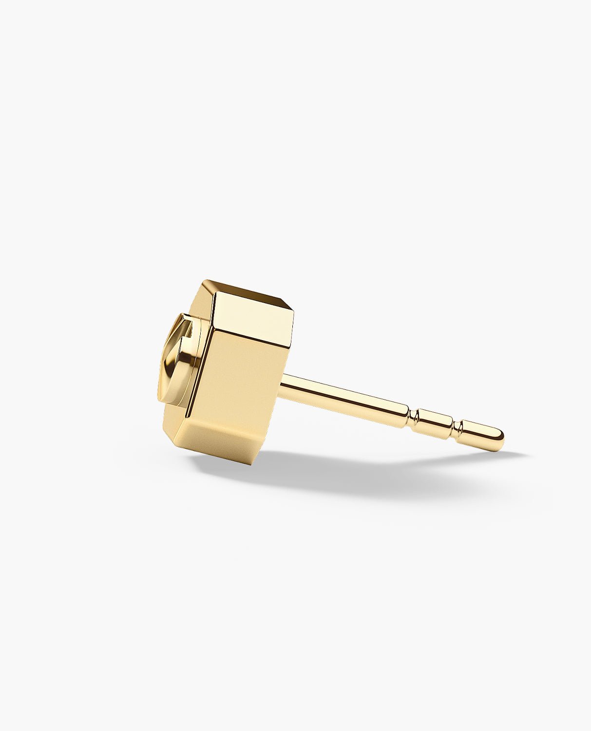 LA PAZ Gold Single Stud Earring