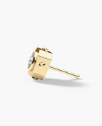 LA PAZ Gold Single Stud Earring with 0.30ct Diamonds