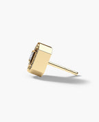 BRIGGS Gold Single Stud Earring with 0.18ct Diamonds