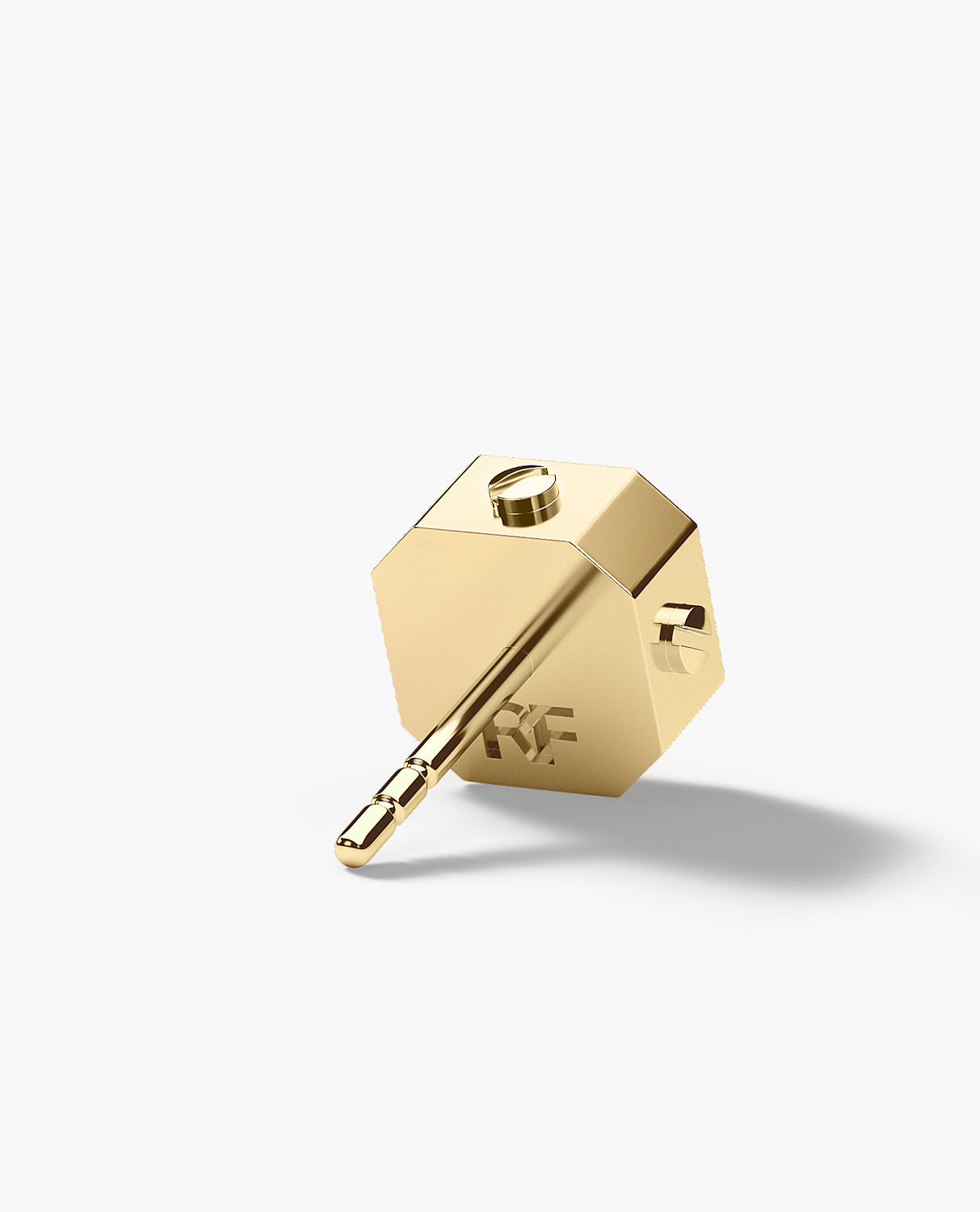 LA PAZ Gold Single Stud Earring with 0.25ct Diamonds