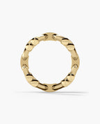 MOSS Gold Ring with 0.40ct Diamonds