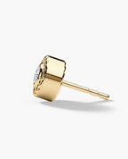 ROPES Gold Single Stud Earring with 0.20ct Diamonds