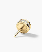 ROPES Gold Single Stud Earring with 0.43ct Diamonds