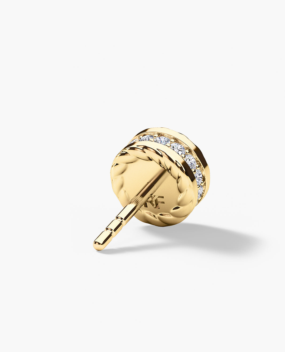 ROPES Gold Single Stud Earring with 0.43ct Diamonds