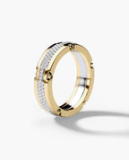 CABARRUS Two-Tone Gold Ring with 0.85ct Diamonds