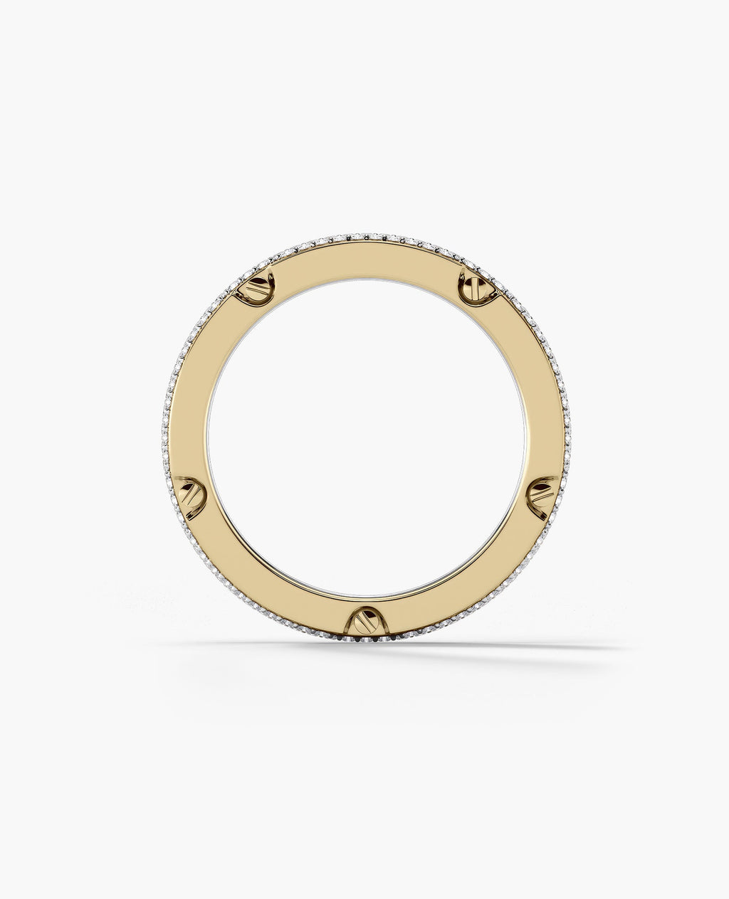 CABARRUS Two-Tone Gold Ring with 0.85ct Diamonds