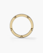 CABARRUS Two-Tone Gold Ring with 0.85ct Diamonds