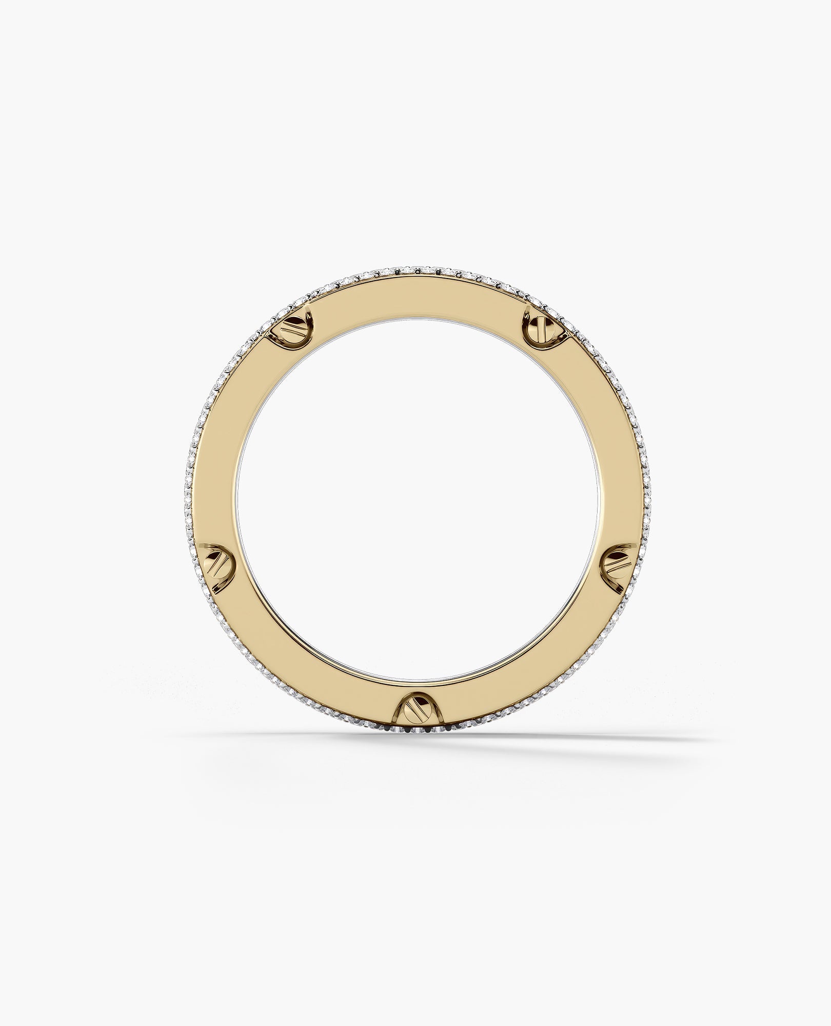 CABARRUS Two-Tone Gold Ring with 0.85ct Diamonds