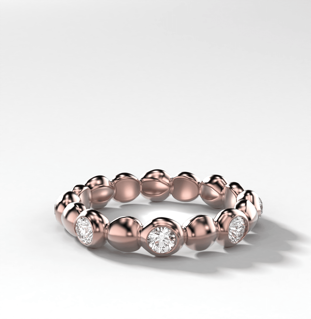 Alternating Bubble Eternity Band