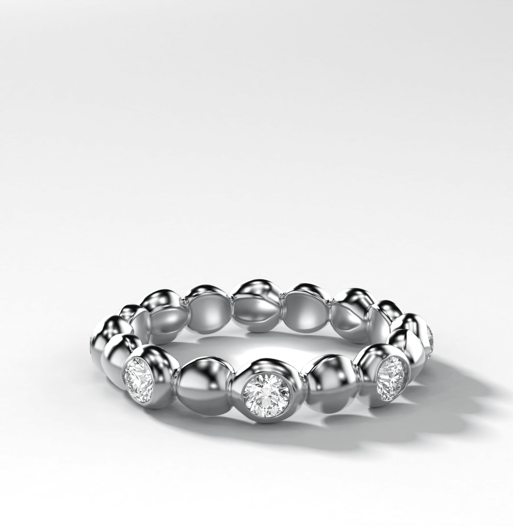 Alternating Bubble Eternity Band