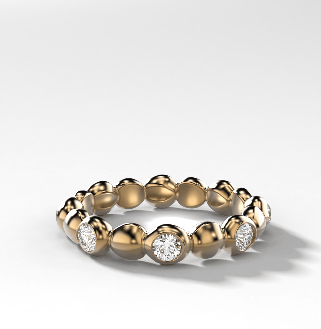 Alternating Bubble Eternity Band