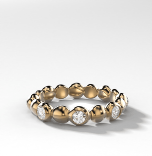 Alternating Bubble Eternity Band