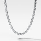 Alternating Pear Diamond Choker Necklace