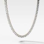Alternating Pear Diamond Choker Necklace