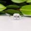 1.50 CT Asscher Cut Moissanite Halo Style Engagement Ring