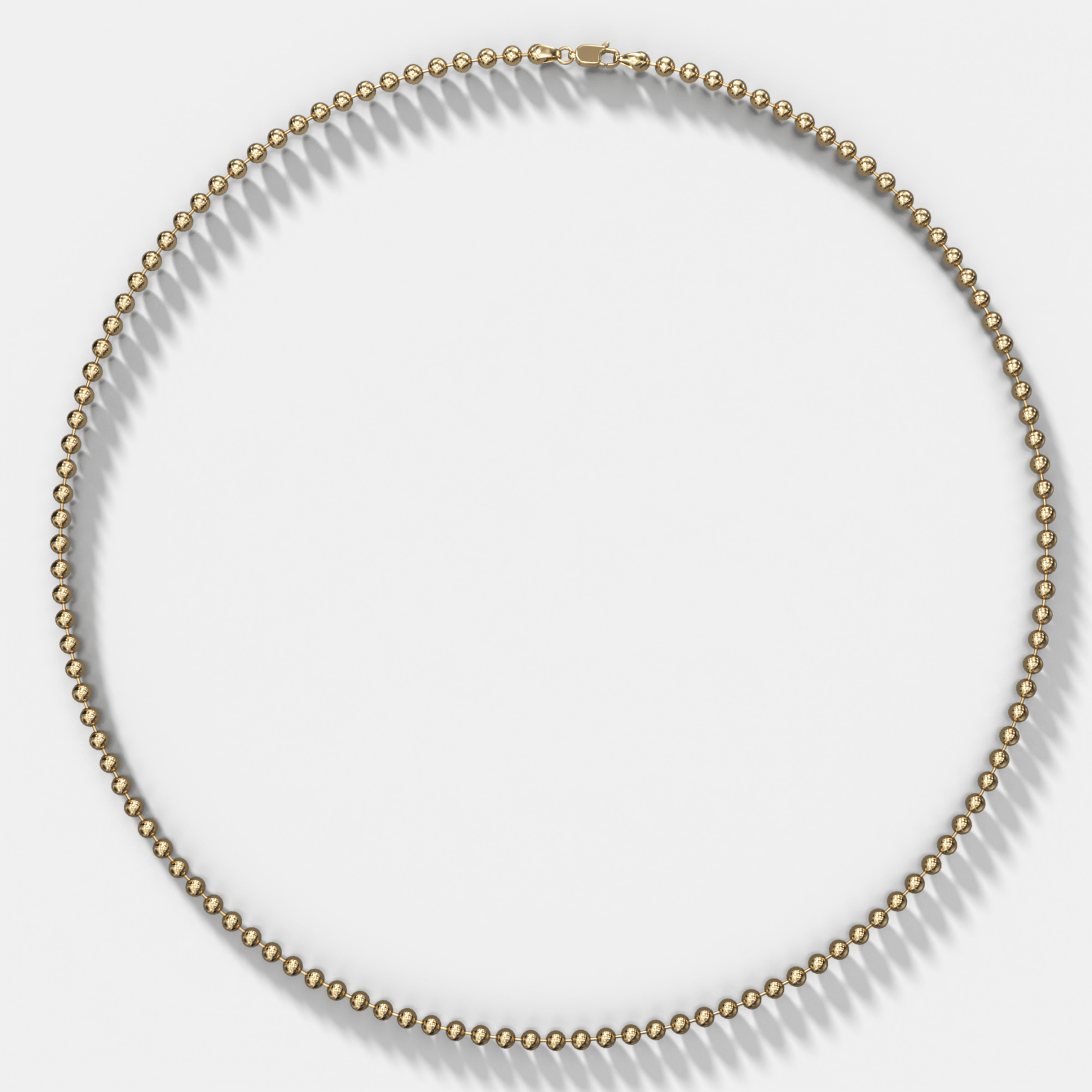 Beaded Chain (3mm)