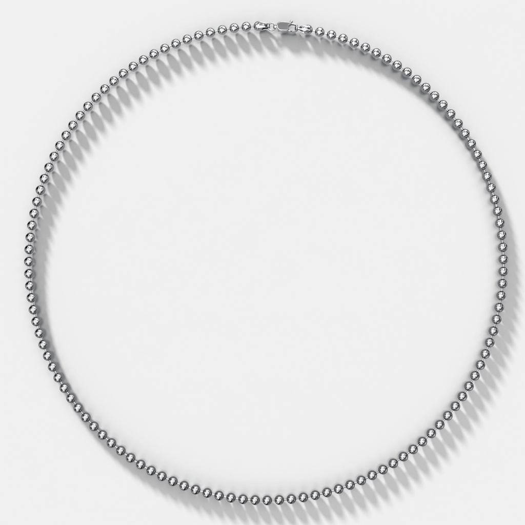 Beaded Chain (3mm)