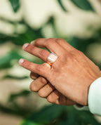 BETZ Two-Tone Gold Signet Ring - Version 1