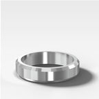 Beveled Edge Wedding Band 5mm